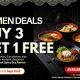 Buy 3 Get 1